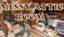 Messy Attic Room