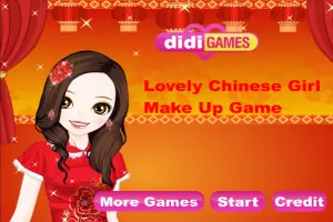 Lovely Chinese Girl Make Up Game